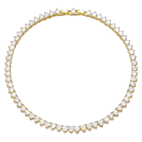Eternal Heart Tennis Necklace For Those You Love